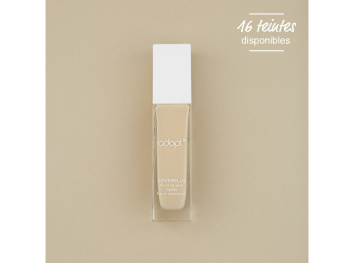 Coverplus fond de teint liquide haute couvrance - 100N Claire neutre