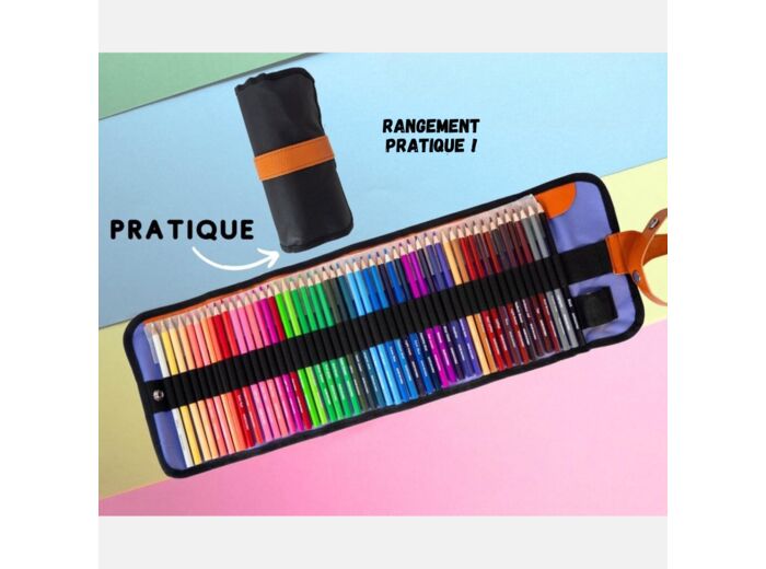 Pochette crayon de couleur