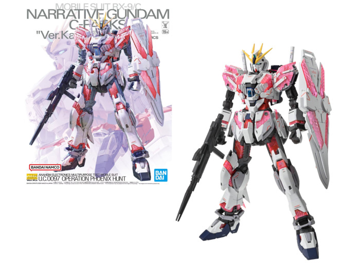 MG 1/100 Narrative Gundam C-Packs Ver. Ka