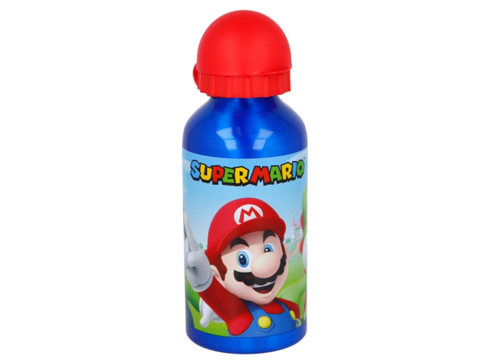 Gourde aluminium 400ML Super Mario