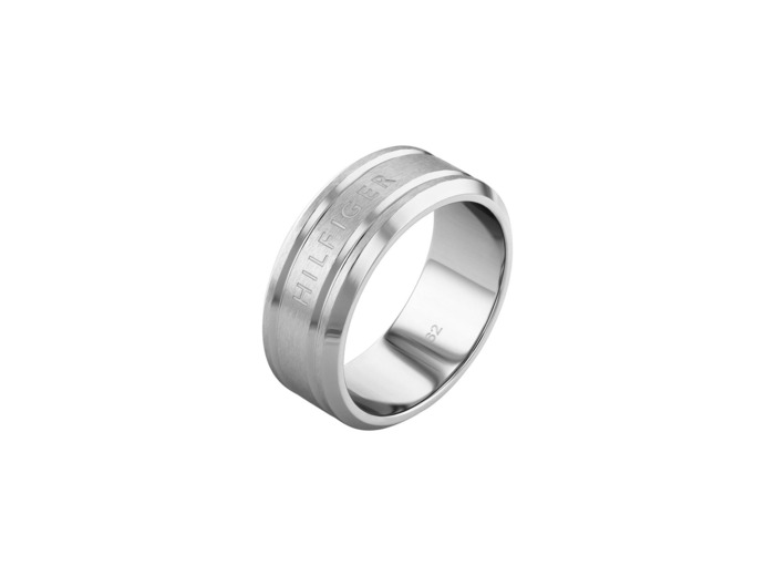 Bague Tommy Hilfiger en acier