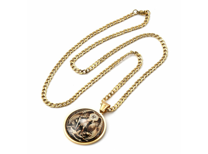 Collier Médaille Archange Mickael