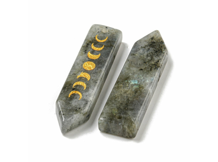 Pendentif - Moon- Labradorite