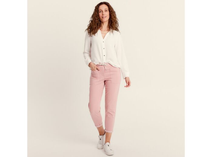 Pantalon flou à coulisse