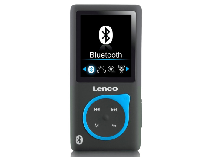 Lecteur mp3/mp4  ref xemio-769 bleu