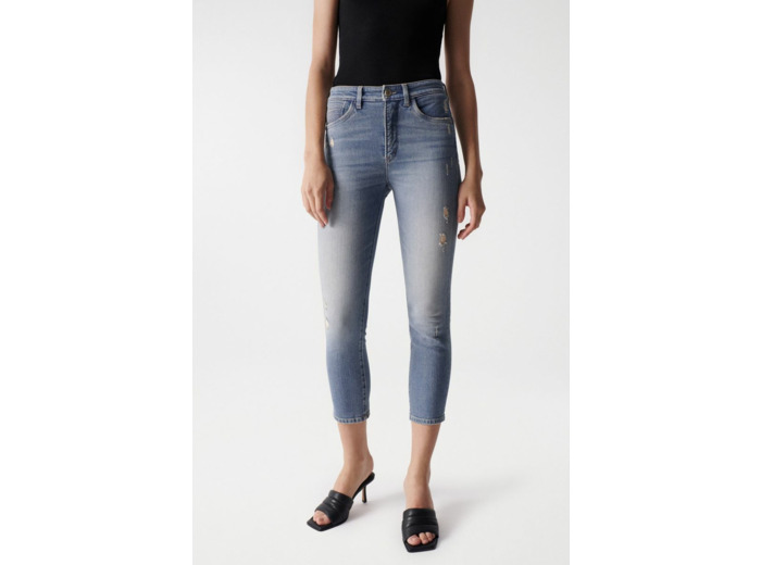 JEAN SECRET GLAMOUR PUSH IN CROPPED SLIM