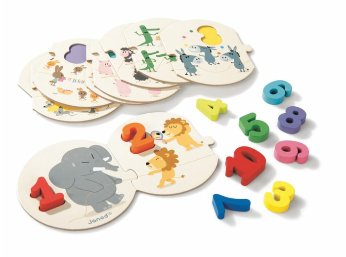 Puzzle Apprendre à compter - Janod - J02706