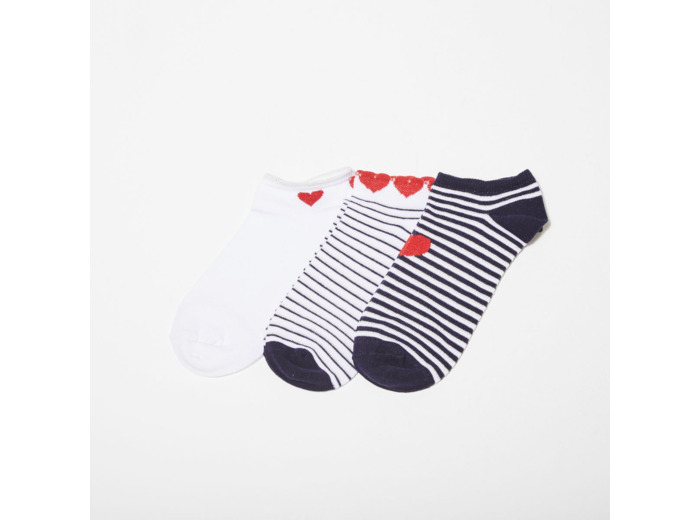 Lot 3 paires chaussettes