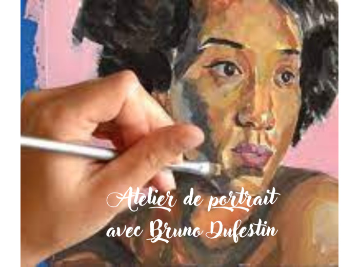 Atelier portrait à la gouache avec Bruno Dufestin