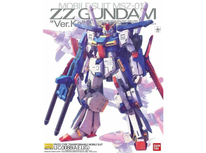 GUNDAM - MG 1/100 ZZ Gundam Ver. Ka (Campaign)