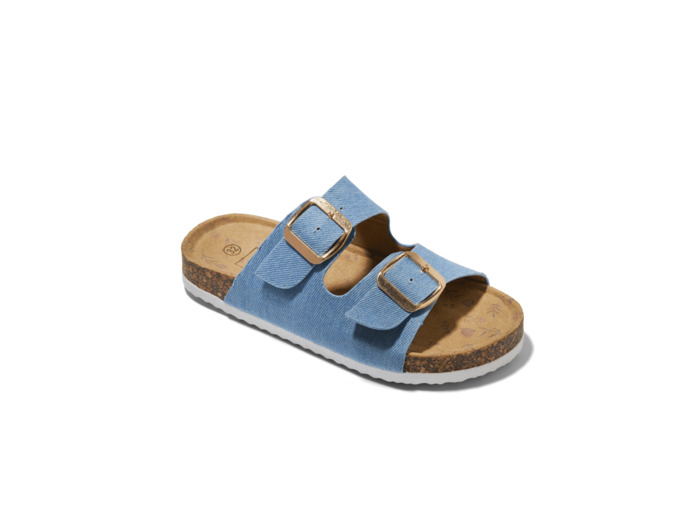 Mule plate junior fille denim