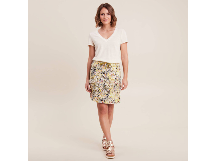 T-shirt manches courtes col en V