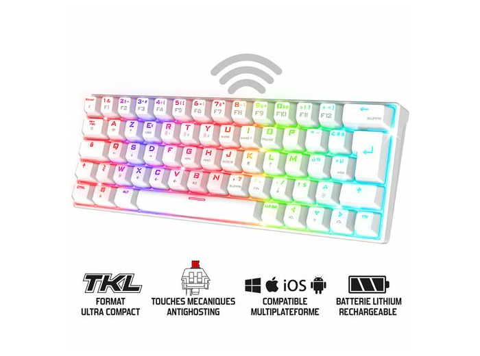Clavier tkl rgb spirit of gamer