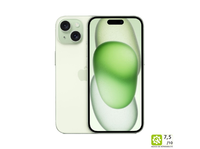 APPLE iPhone 15 Vert (128Go)