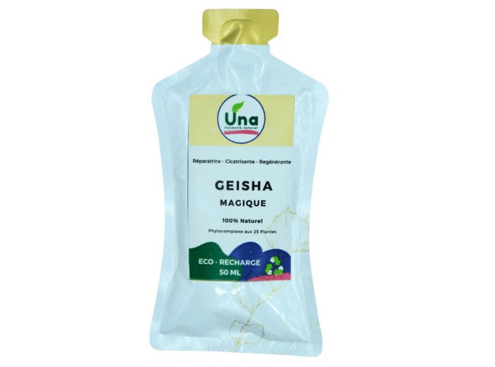 GEISHA MAGIQUE – Crème Réparatrice Cicatrisante et Régénérante - 100% Naturel - eco recharge 50ml