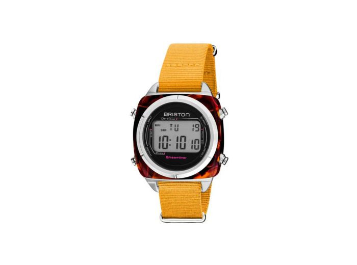 Montre Briston Streamliner Digital Swing mangue 221337.SA.SO.43.NMA