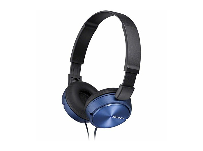 Casque audio bluetooth sony mdr-zx310 bleu