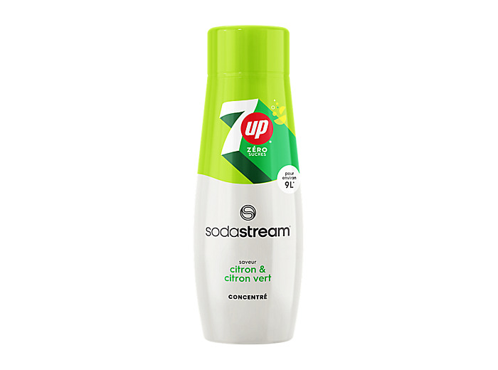 Concentré sodastream 7up zéro sucres 440ml