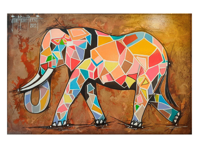 L'éléphant mozaïque 296