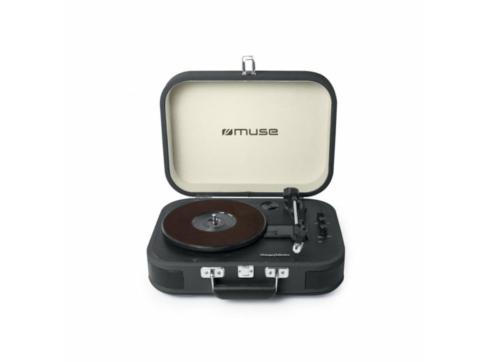 Platine vinyle ref mt-201 bt noir