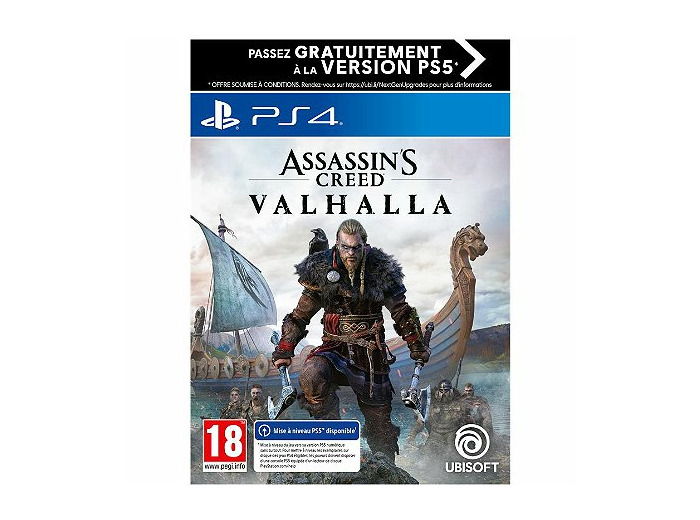 Jeu ASSASSINS CREED VALHALA PS4