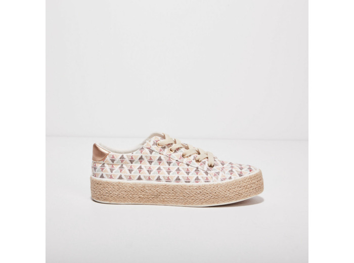 Espadrilles plates