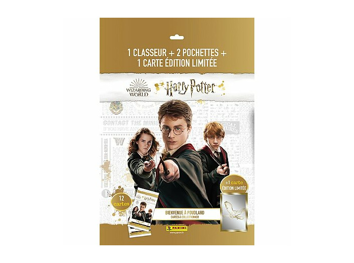 Cartes à collectionner pack harry potter saga starter