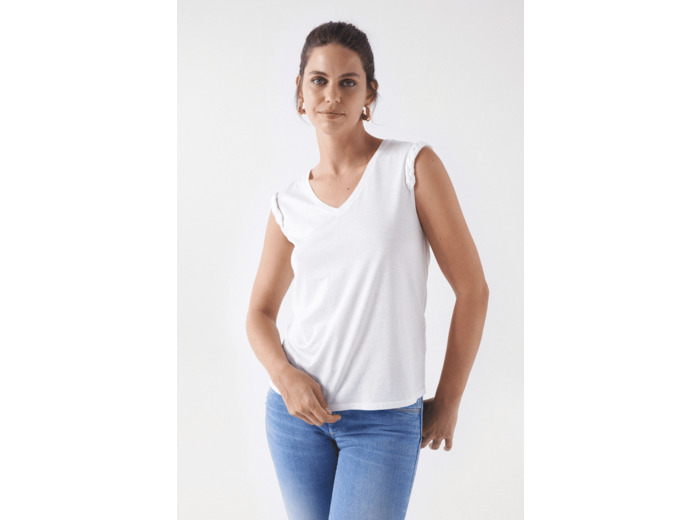 T-SHIRT AVEC TRESSES