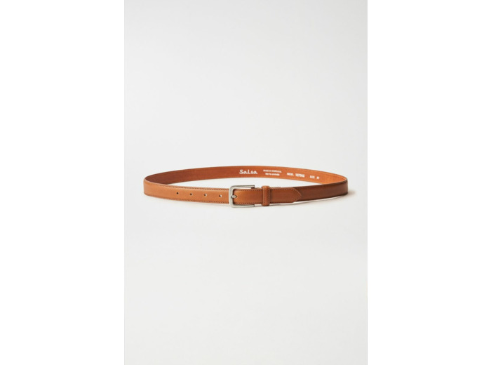 Ceinture marron en cuir