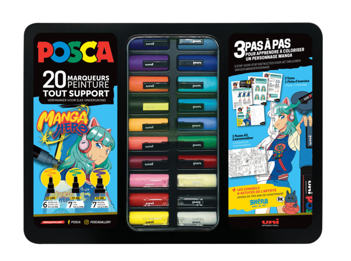 malette posca : manga