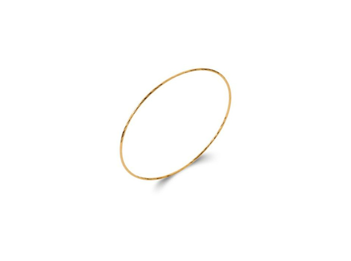 Bracelet jonc en plaqué or