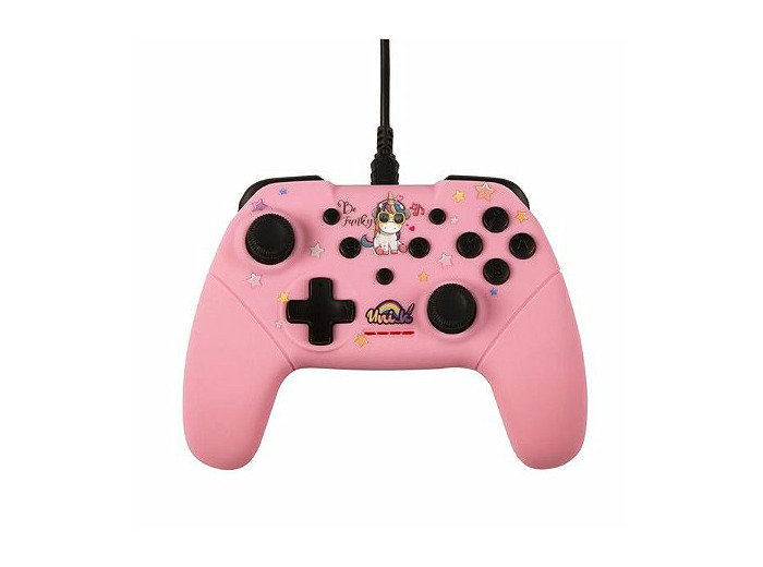 Manette filaire pour nintendo switch unik be love