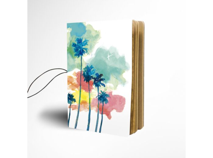 Notebook Watercolor Palms A6
