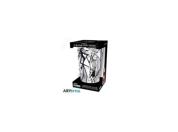 NIGHTMARE BEFORE XMAS - Verre XXL - 400 ml - Jack & Sally