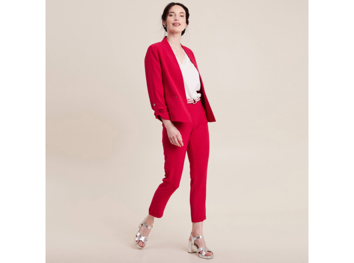 Pantalon chino à ceinture