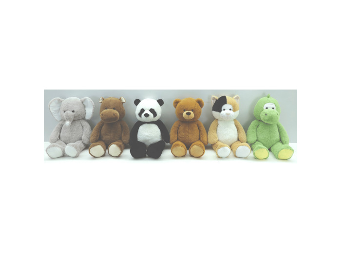 PELUCHE ANIMAL 105CM, 6 ASST