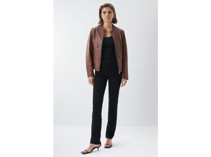 Veste en cuir