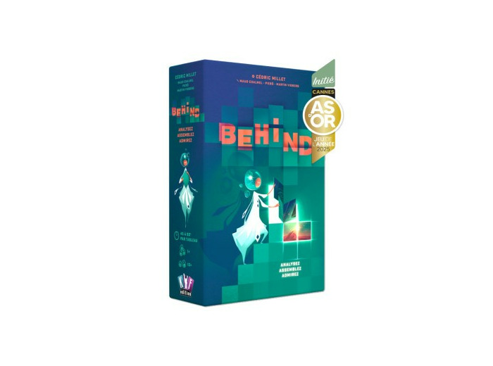 Behind