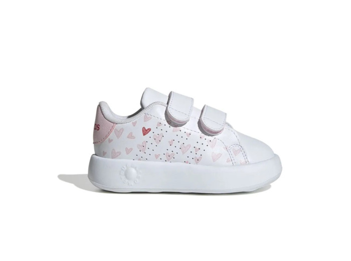 Basket bebe fille blanc adidas