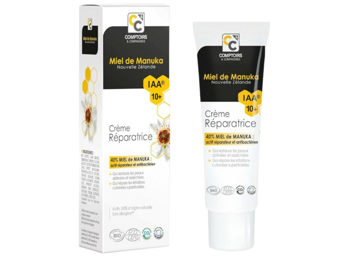 CREME REPARATRICE 40% MIEL DE MANUKA FLACON DE 40ML