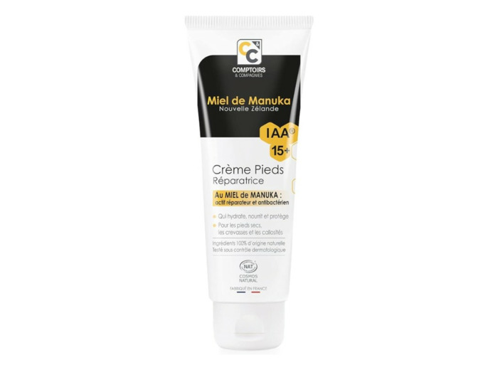 CREME PIEDS SOIN REPARATEUR AU MIEL DE MANUKA FLACON DE 75ML