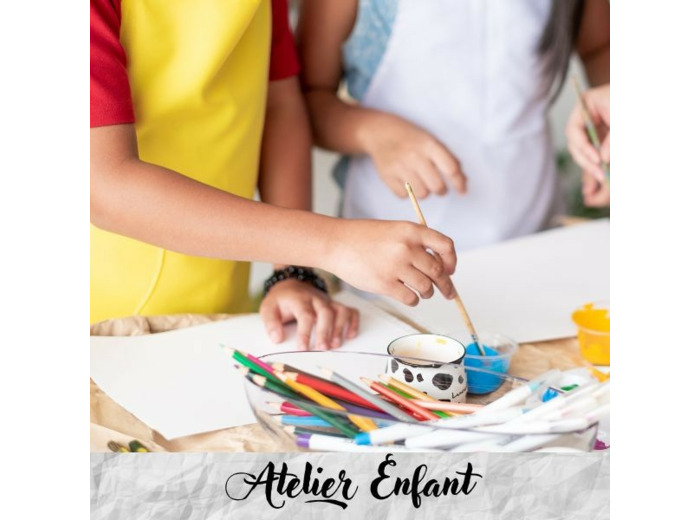 atelier enfant : à la rencontre de la créativité avec Chrystel Gomez