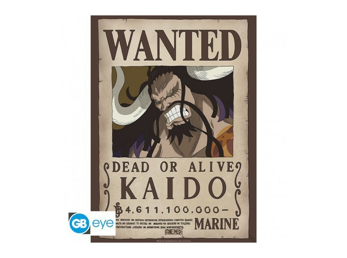 ONE PIECE - Poster Chibi 52x38 - Wanted Kaido