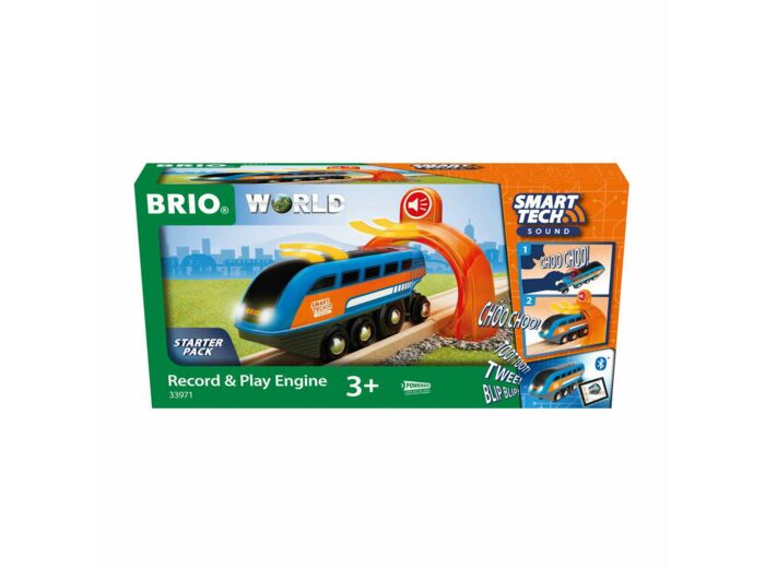 Locomotive à Enregistreur vocal Smart Tech Sound - 33971 - Brio