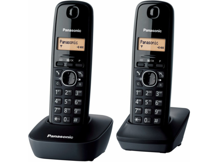 Téléphone sans fil duo ref kx-tg1612fr