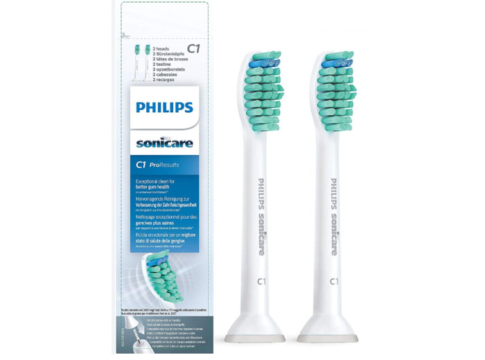 Lot de 2 Brossettes pour brosse à dents électrique