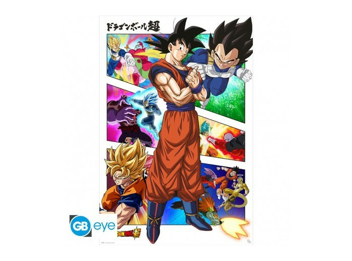 DRAGON BALL SUPER - Poster Maxi 91,5x61 - Cases animés