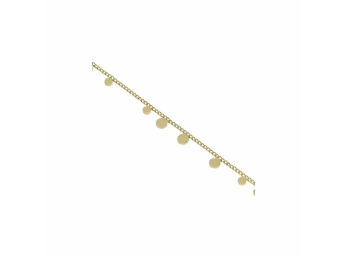 Bracelet Zag en acier argenté et oxydes de zirconium
