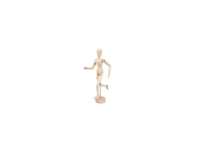 Mannequin bois femme 30cm