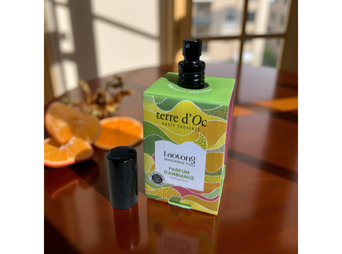Terre d'Oc - parfum d'ambiance - mandarine yuzu 100ml